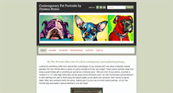 Desktop Screenshot of mypawportrait.com
